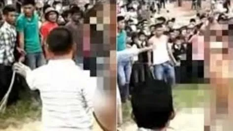 Yüzlerce kişi tecavüzcüyü döverek öldürdü!