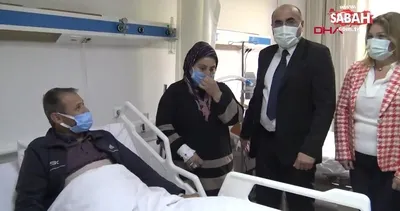 Eşine böbreğiyle hayat verdi