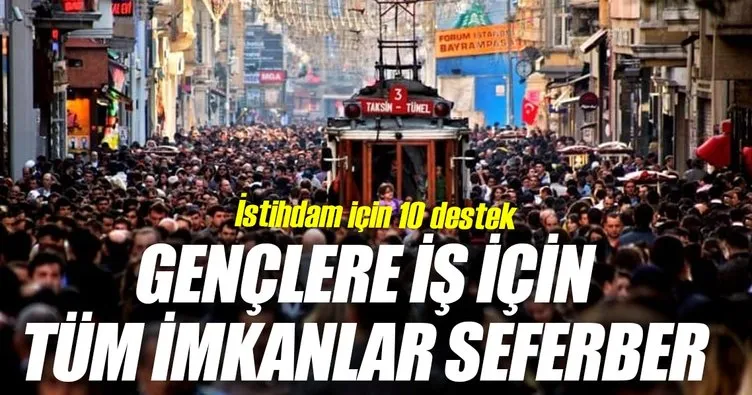 Gençlere iş için tüm imkânlar seferber