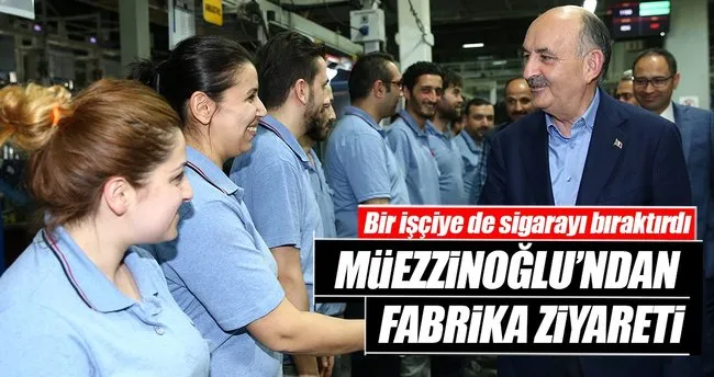 Muezzinoglu Ndan Fabrika Ziyaretleri Son Dakika Haberler