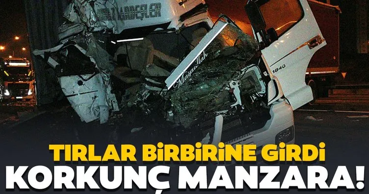 Son dakika: Ankara’da feci kaza! Tır park halindeki başka bir tıra çarptı: 2 ölü