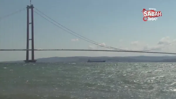 Ukrayna'dan yola çıkan Kuru yük gemisi ‘Razoni’ Çanakkale Boğazı’ndan geçti | Video