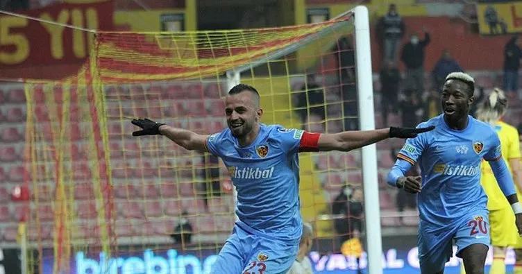 Kayserispor’da İlhan Parlak ilk golünü attı