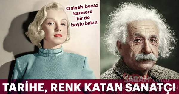 Tarihe, renk katan sanatçı