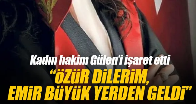 Kadın hakimden şok itiraflar!