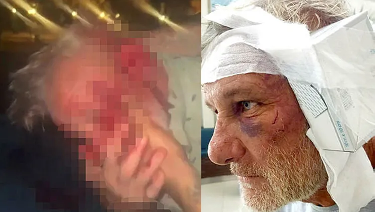 Patron adam tutup çalışanına kabusu yaşattı! Korkunç görüntüyü ’Dana kesmedik’ diye paylaştılar!