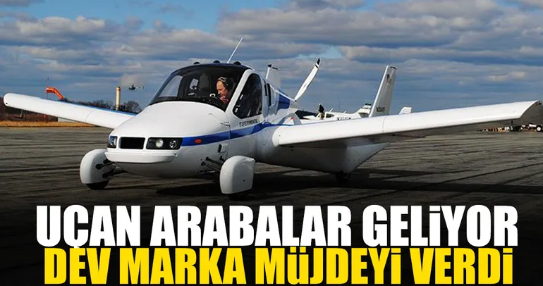 Otomotiv devinden uçan araç müjdesi