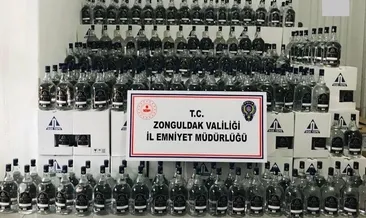 1150 litre etil alkol ele geçirildi