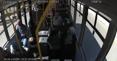 Otobüste fenalaşan kadını şoför ambulansa ulaştırdı #kirikkale