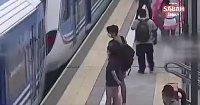 Trenin geçtiği sırada raylara düşen kadının inanılmaz kurtuluşu! “Nasıl hayatta kaldım, bilmiyorum” | Video