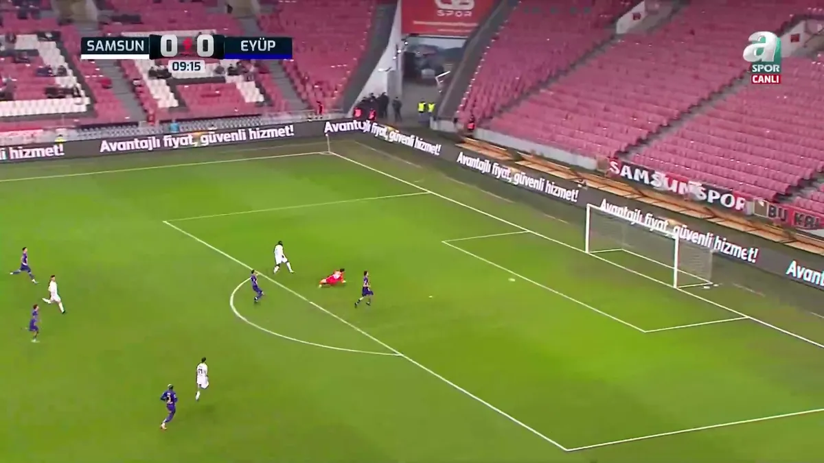 GOL | Samsunspor 1-0 İkas Eyüpspor videosunu izle | Son Dakika Haberleri