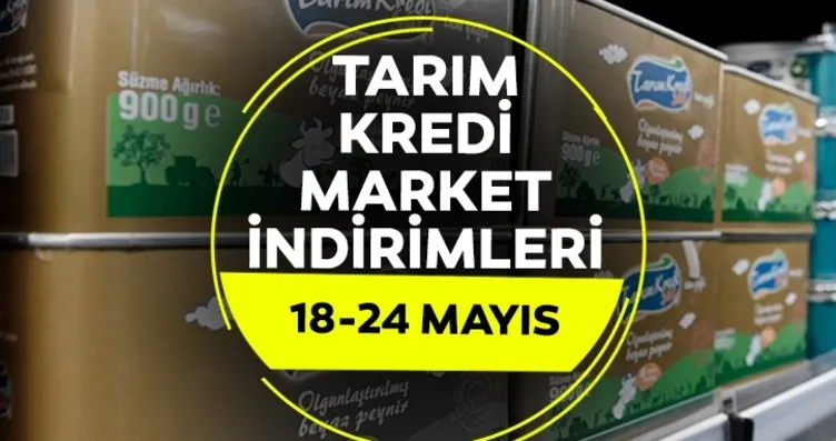 Tarım Kredi Market indirim kataloğu 20-24 Mayıs...