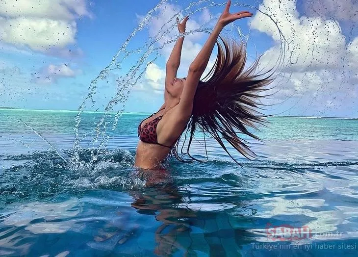 Ebru Şahin’den bikinisi ile sevgilisine özel poz! Güzel oyuncu Ebru Şahin yaz sezonunu hızlı açtı...