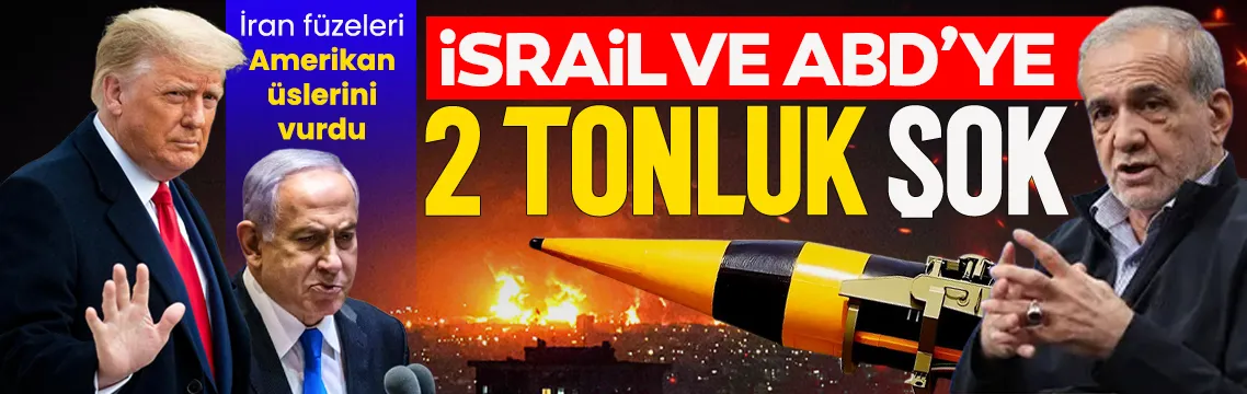 İsrail ve ABD’ye 2 tonluk şok