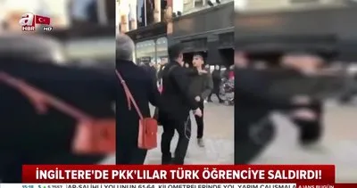 İngiltere’de terör sevicilerden Türk öğrenciye alçak saldırı!