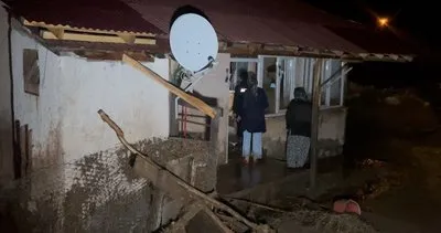 Sivas’ta sel köyü vurdu, evleri su bastı #sivas