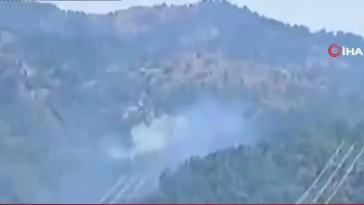 Son dakika: Adana'da yangın söndürme helikopteri düştü