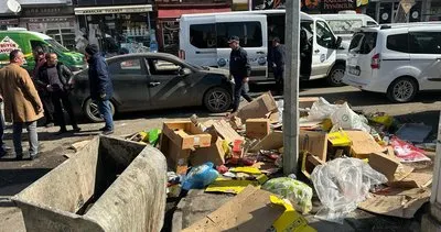 Kars’ta çöplerini konteyner dışına atan işletmeye para cezası! #kars