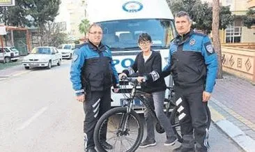 Bisikleti Calinan Cocuga Ozel Hediye Akdeniz Haberleri