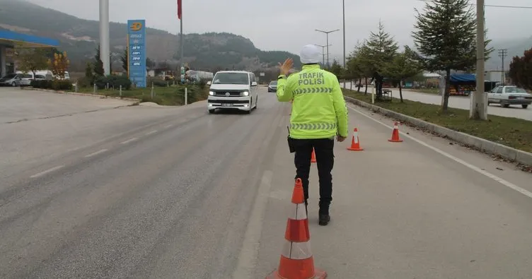 Amasya’da trafik denetimlerinde ceza yağdı