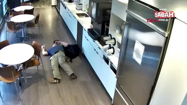 57 yaşındaki adamın sigortadan para almak için yaptığı sahtekârlık kamerada