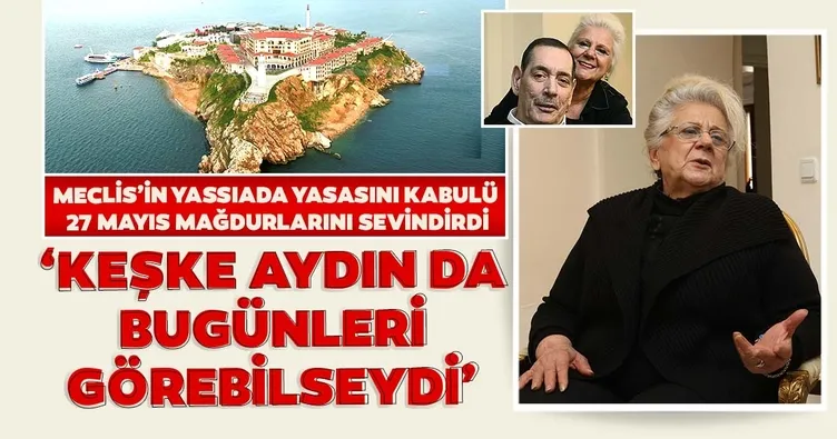 Adnan Menderes’in gelini Ümran Menderes: Keşke Aydın da bugünleri görebilseydi