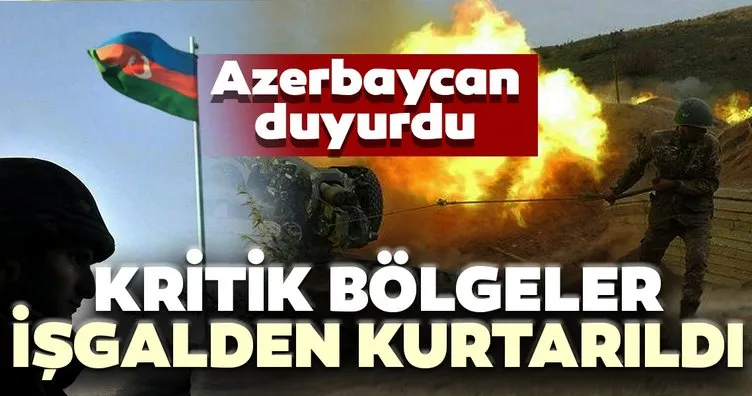 Son dakika haberi: Azerbaycan kritik noktaları işgalden  kurtardı! İşte Azerbaycan-Ermenistan cephe hattında son durum...