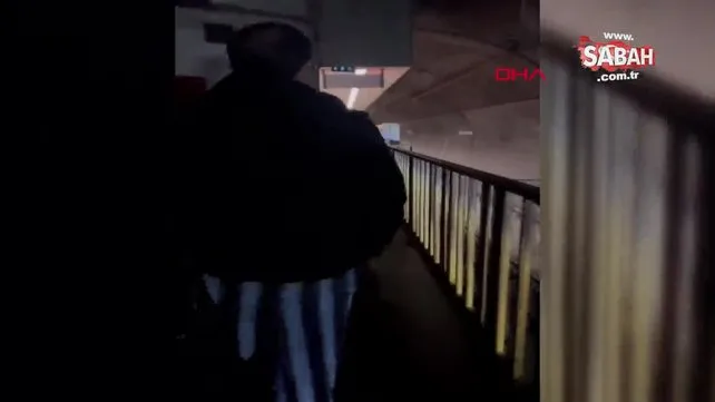İstanbul'da metro arızası! Vatandaş tünellerden yürüdü | Video