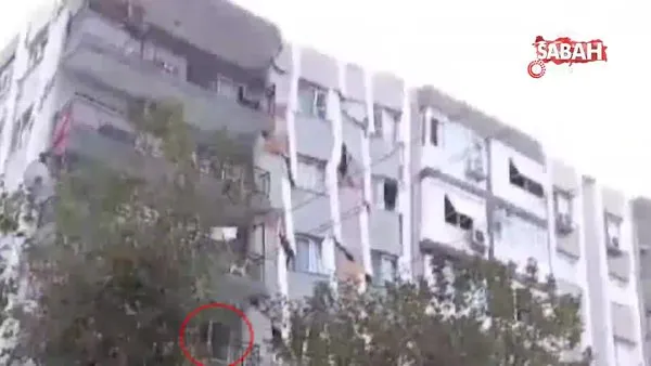 Izmir Den Aci Goruntu Bina Yikilmadan Saniyeler Once Balkonda Boyle Goruntulendiler Video Videosunu Izle Son Dakika Haberleri