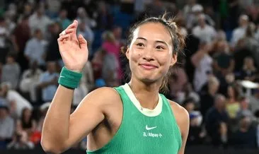 Avustralya Açık’ta Zheng yarı finale çıktı