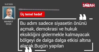 Mahmut Övür | Üç temel hedef