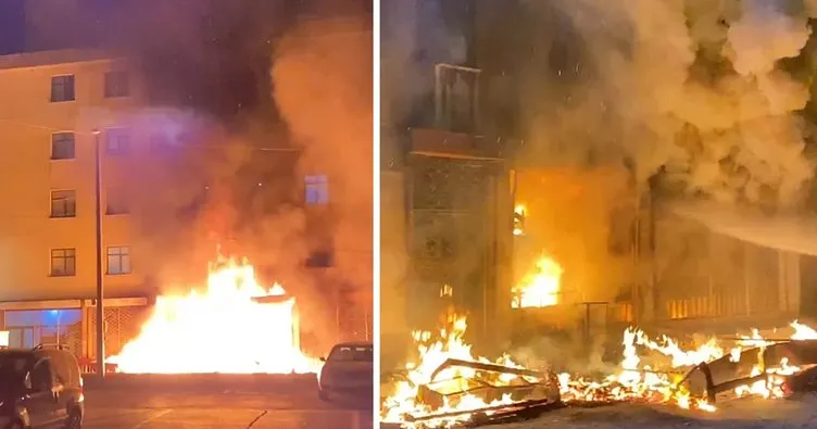Bursa’da mobilya dükkanında yangın: İtfaiye ekipleri facianın önüne geçti