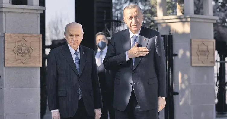 Erdoğan’dan Bahçeli’ye anlamlı ziyaret