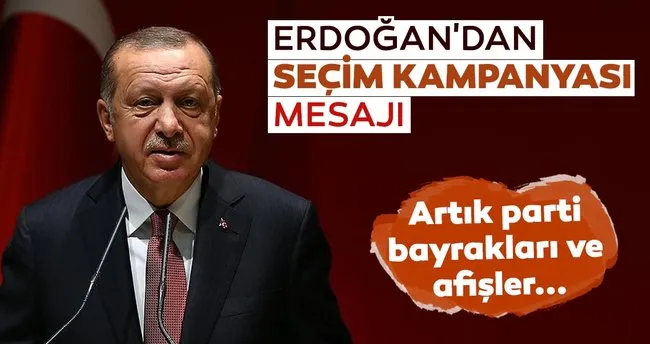 AK Parti’den seçim kampanyası mesajı: Artık bayrak ve afişler...