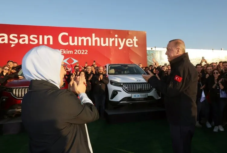 SON DAKİKA: Başkan Erdoğan'dan TOGG paylaşımı! Yerli otomobili test etti