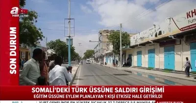 Son dakika: Somali’deki Türk üssüne intihar saldırısı girişimi | Video