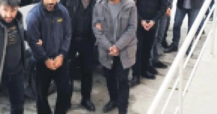 Soru hırsızı FETÖ’cüler yakalandı