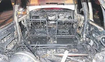 Adana’da araç yangını