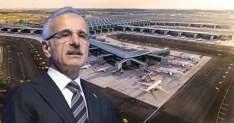 Bakan Uraloğlu İstanbul Havalimanı’nın yeni açılan pistinden görüntüleri paylaştı: Tamamlandığında 9 pistli olacak