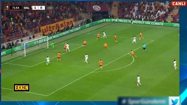 GS Galatasaray Marsilya maçı canlı - şifresiz yayın izle! UEFA Galatasaray Avrupa Ligi maçı EXXEN TV canlı yayın izle linki!