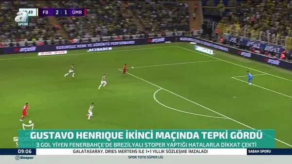 Fenerbahçeli taraftarlardan Gustavo Henrique'ye büyük tepki | Video