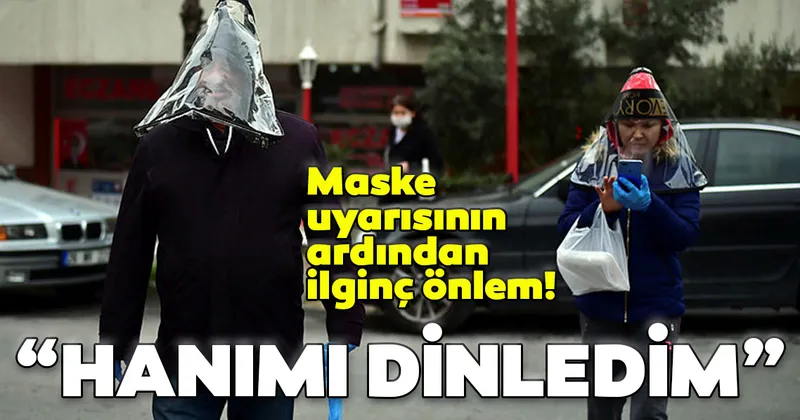 Maske Uyarisinin Ardindan Ilginc Corona Virusu Onlemi Hanimi