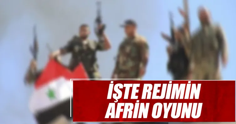İşte rejimin Afrin oyunu