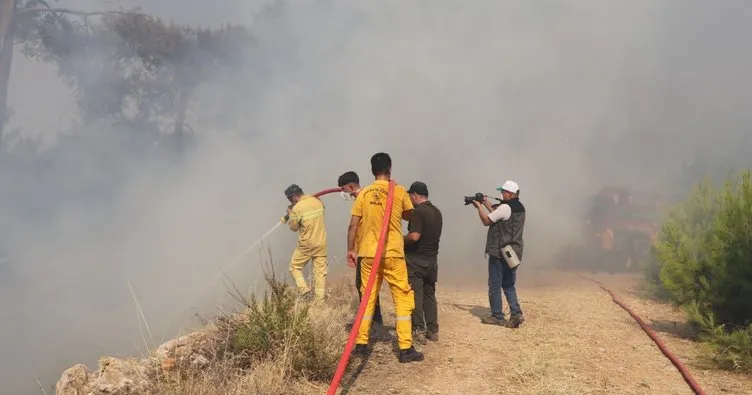 Bodrum Pınarlıbelen’de alevlere karşı amansız mücadele