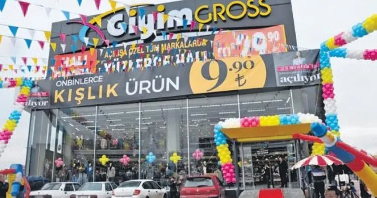 Giyim sektöründeki ilk gross market açıldı