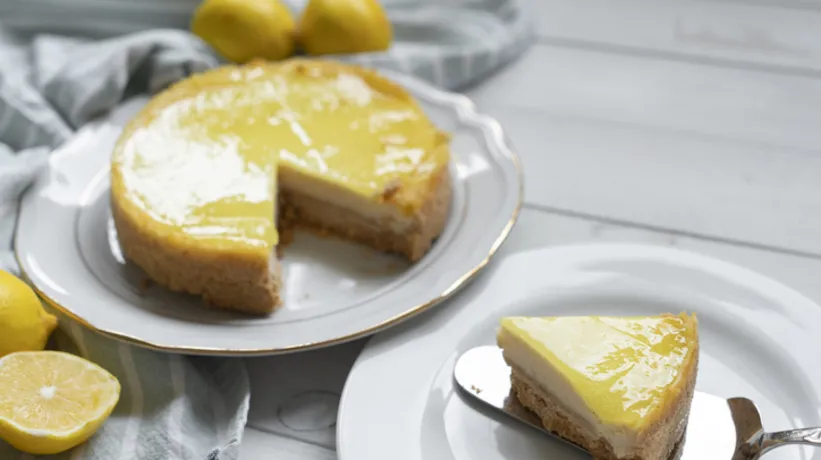 Limon severler bu tarife bayılacak: Tam kıvamında limonlu cheesecake