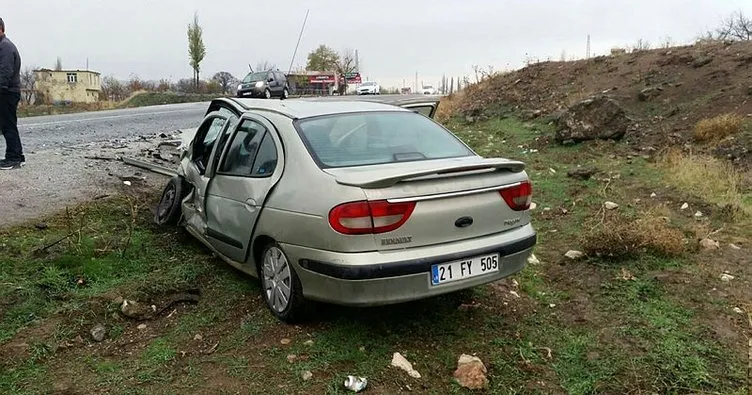 Diyarbakır’da trafik kazası: 5 yaralı