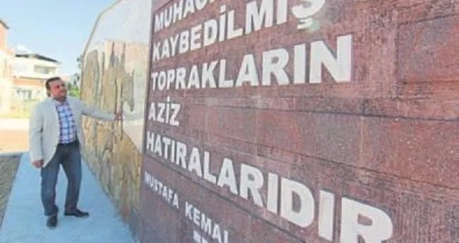 Menderes’te Göç Anıtı tamamlandı