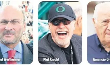 Moda dünyasının en zengin beşlisi