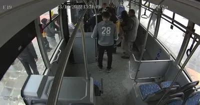 Otobüs şoförü bayılan yolcuyu hastaneye götürdü